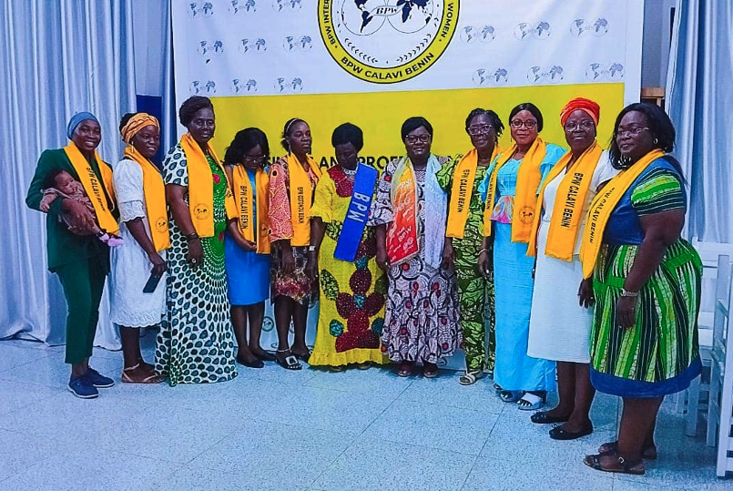 Assemblée Générale Constitutive Du Club BWP D'Abomey-Calavi Huguette AKPLOGAN DOSSA prend la présidence du Club