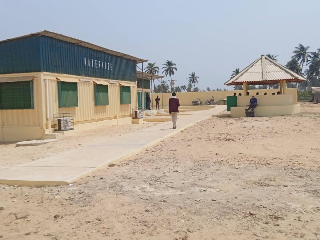 Un centre de santé flambant neuf à Djêgbadji