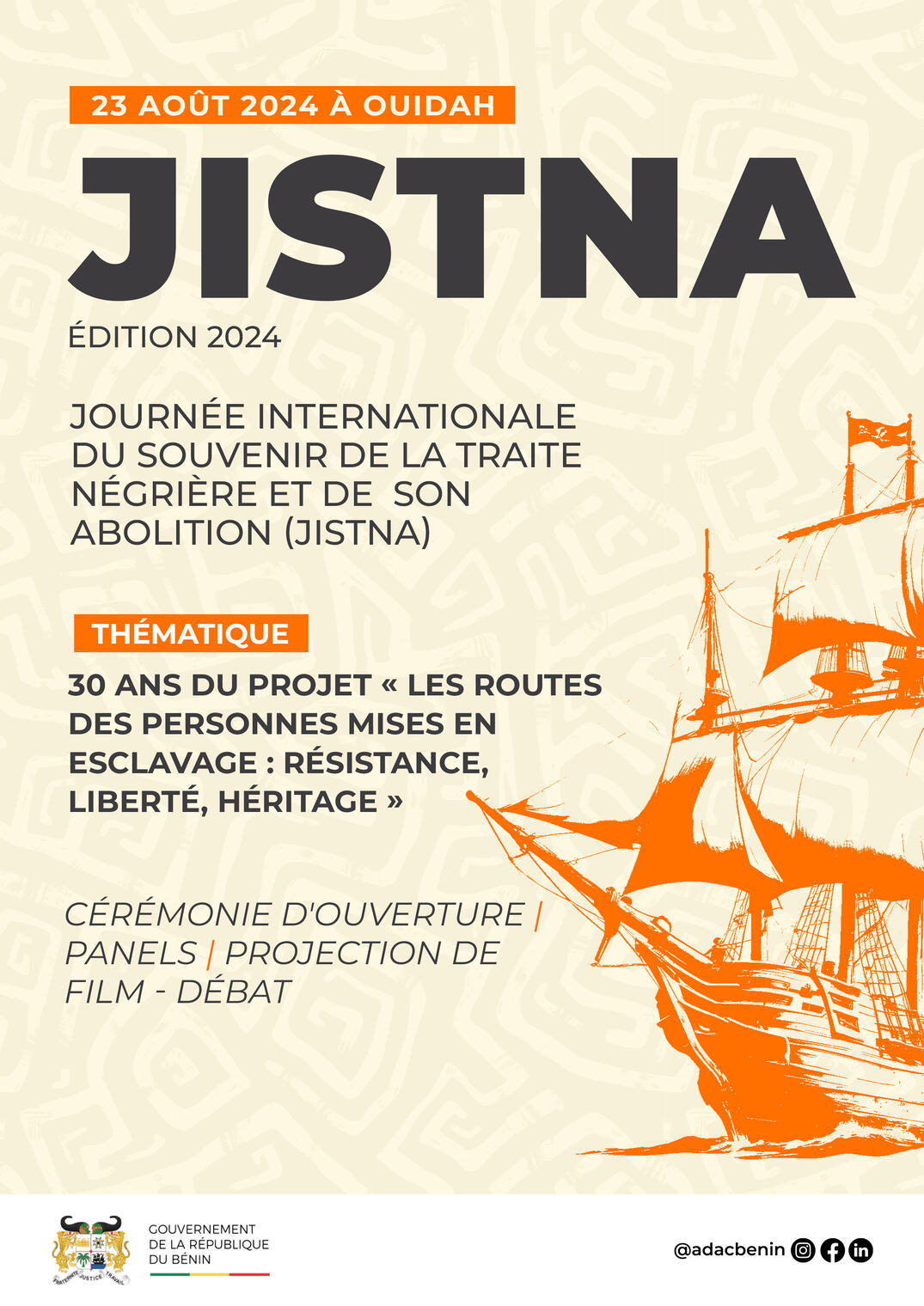 Colloque International à Ouidah : Réflexion et Mémoire sur la Traite Négrière et l'Héritage de l'Esclavage