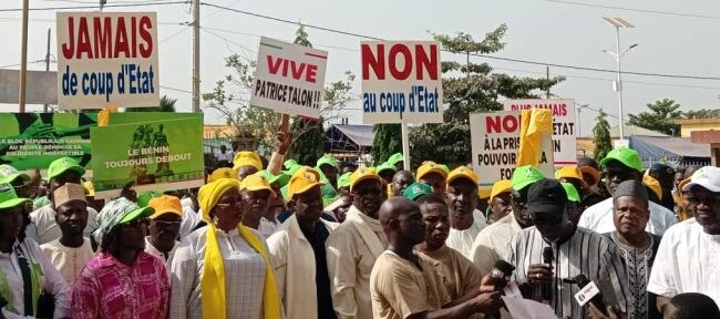 Marche pacifique : Les forces vives du Borgou dénoncent fermement le putsch manqué