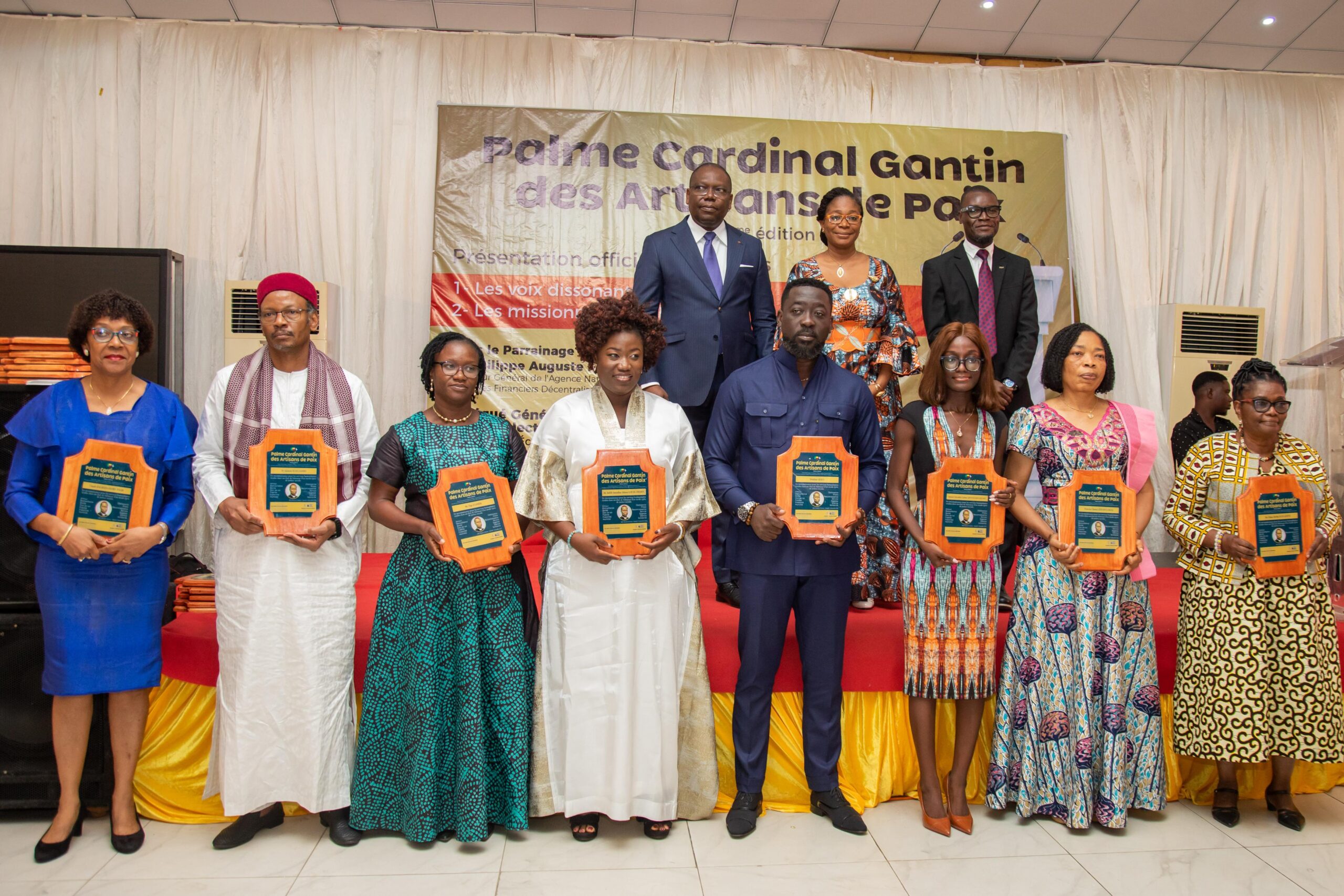Palme Cardinal Gantin des artisans de Paix : Dix ans d'engagement pour un Bénin plus fraternel