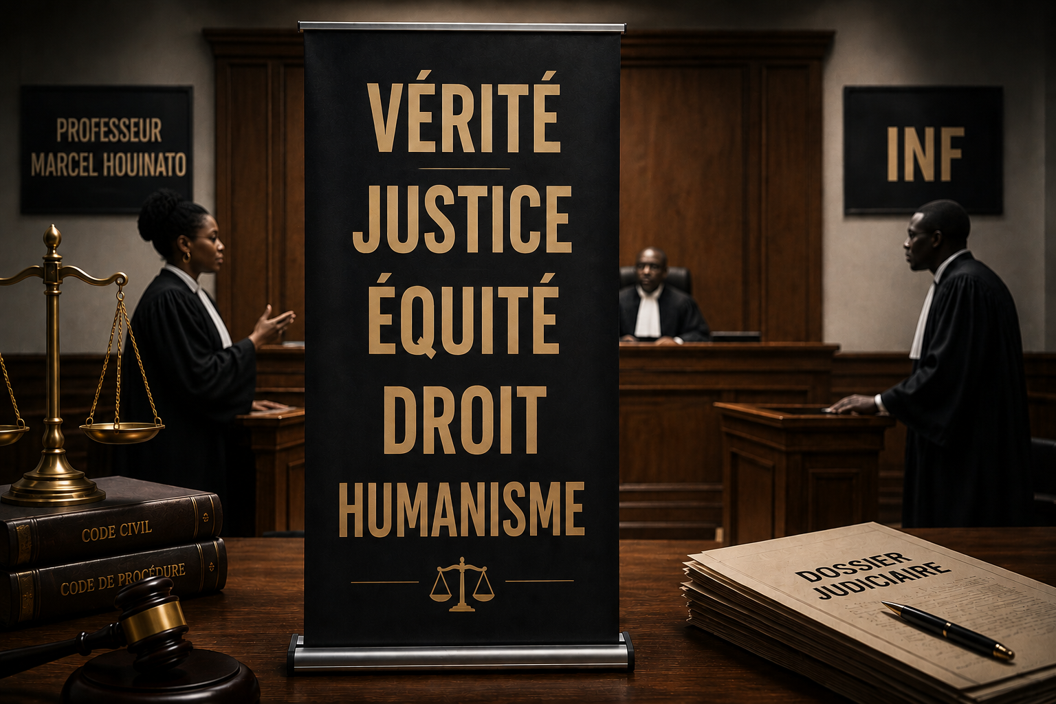 Justice : Le Prof Marcel Houinato dans un duel face à l’INF 
