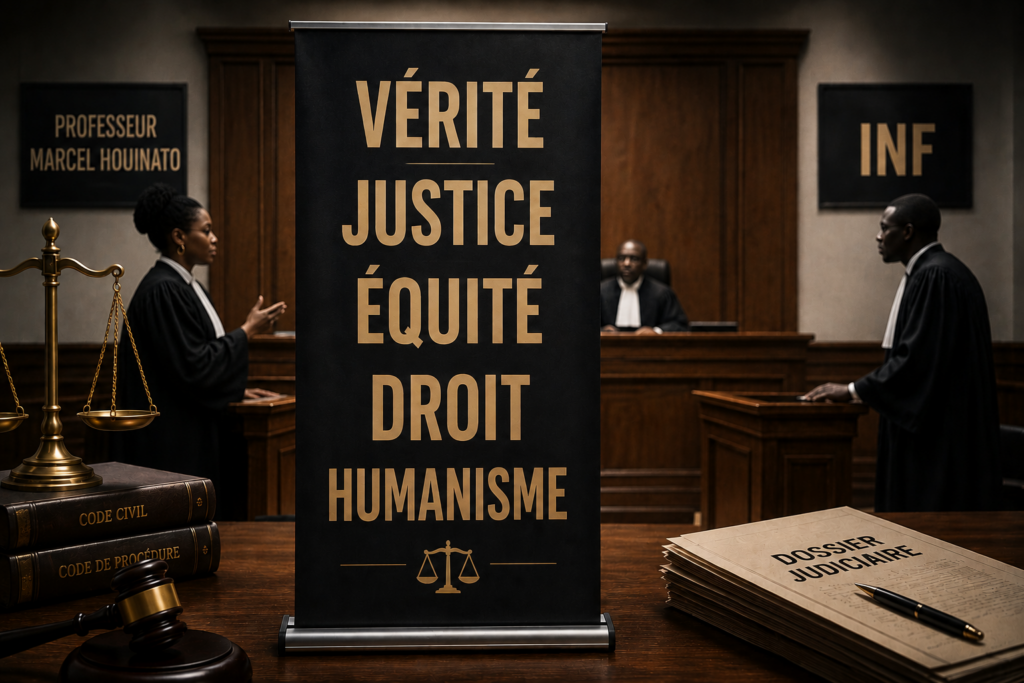 Justice : Le Prof Marcel Houinato dans un duel face à l’INF
